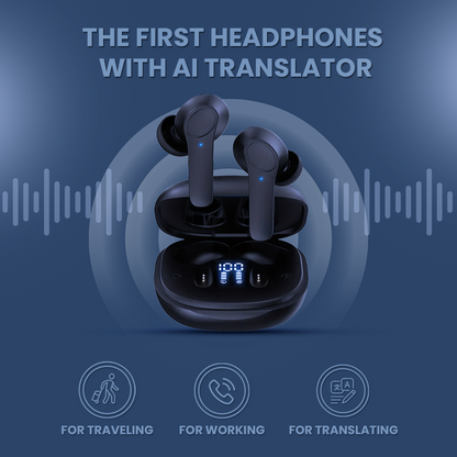 SmartBuds™ – AI Earbuds with Built-in Translator